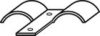 MERCE 3004900041 Clamp, exhaust system
